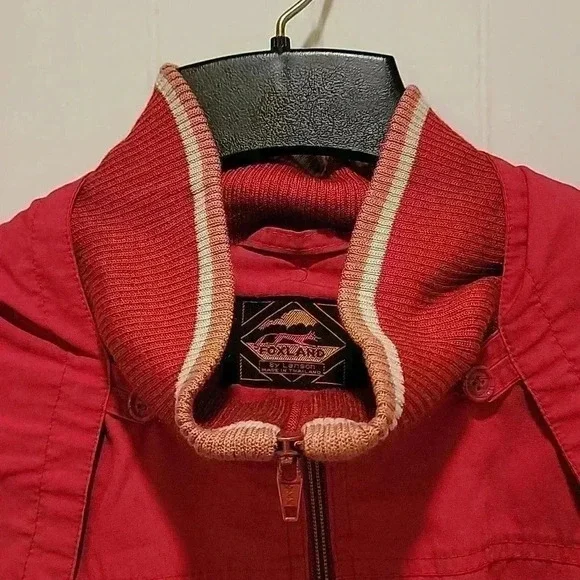 Vintage Foxland By Lanson Water Resistant  Jacket Size 22.5 - Picture 2 of 10